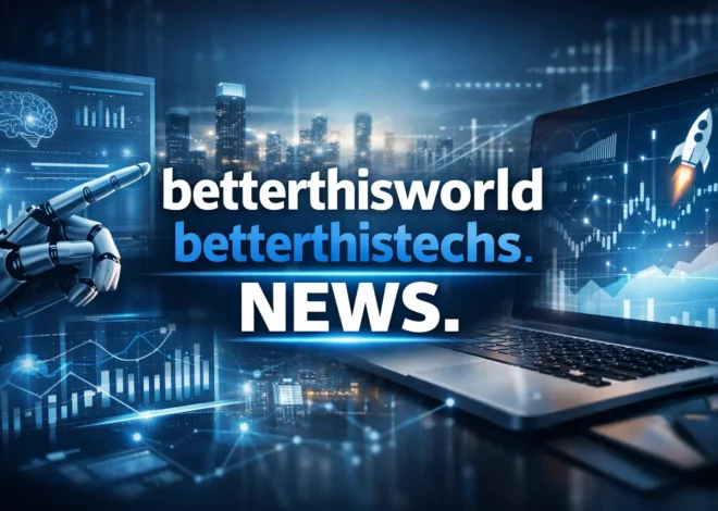 BetterThisWorld BetterThisTechs News: Pioneering Innovation for a Smarter Future